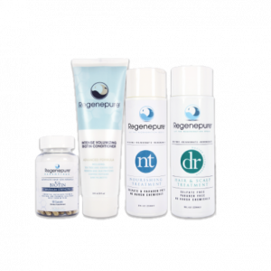 Regenepure Complete System without Minoxidil (DR + NT + Biotin Conditioner +Supplement)